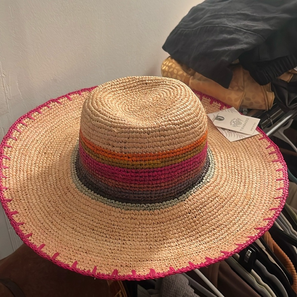 Tirabasso wide brim hat